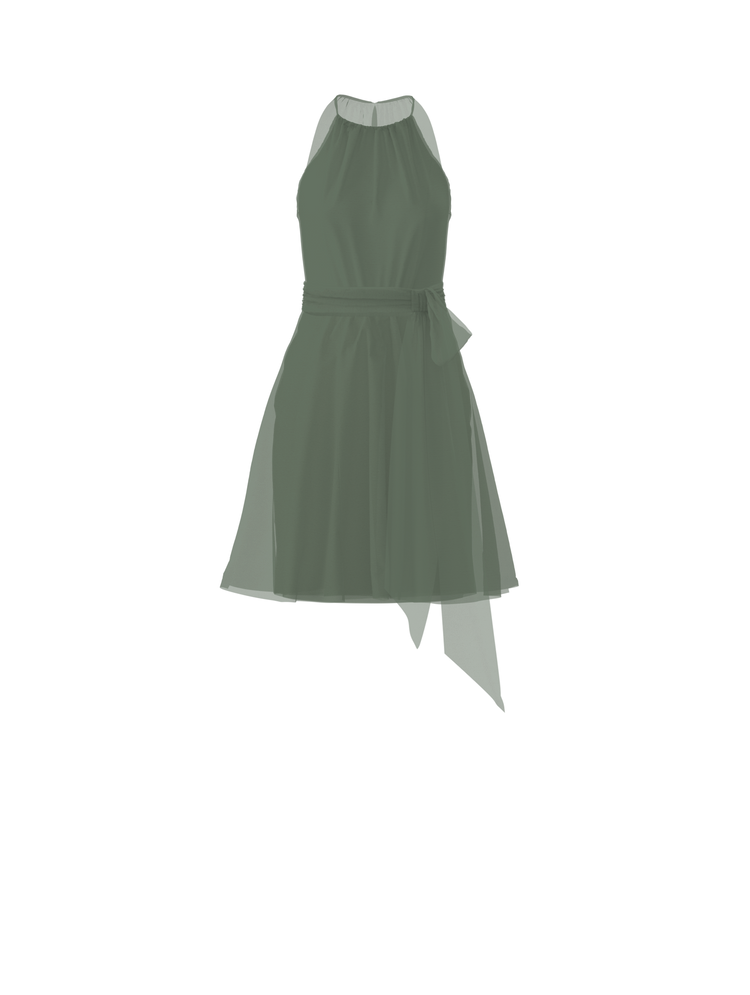 Bodice(Kyra), Skirt(Carla),Belt(Sash), olive, combo from Collection Bridesmaids by Amsale x You
