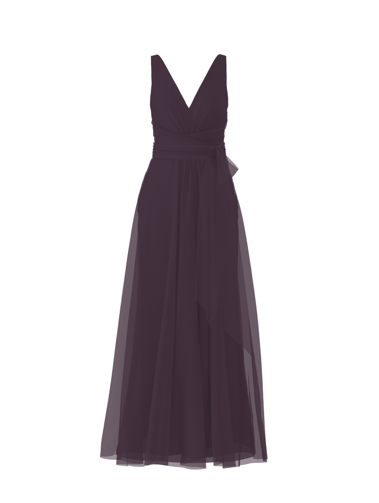 Bodice(Justine), Skirt(Justine),Belt(Sash), plum, combo from Collection Bridesmaids by Amsale x You