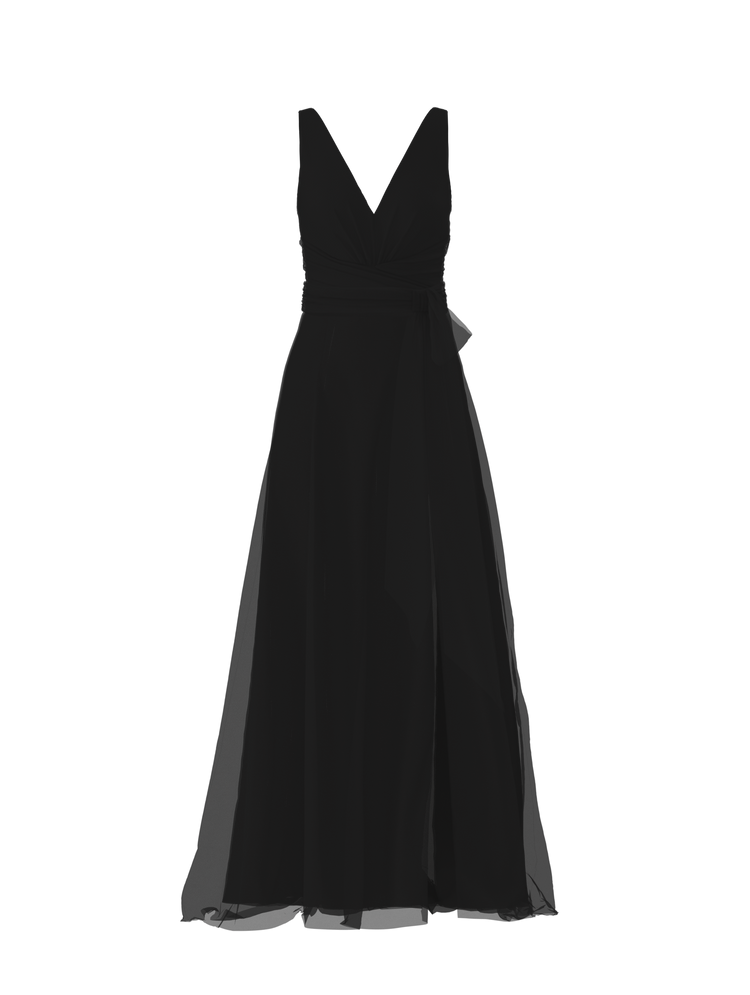 Bodice(Justine), Skirt(Arabella),Belt(Sash), black, combo from Collection Bridesmaids by Amsale x You