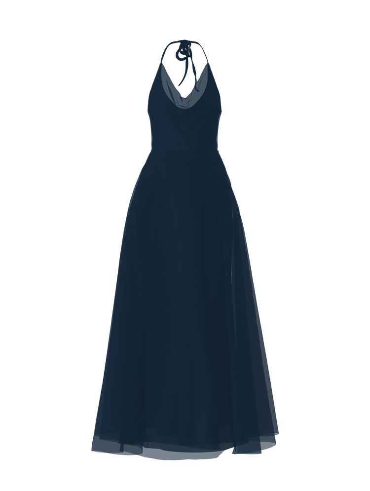 Bodice(Daryn), Skirt(Cerisa), navy, combo from Collection Bridesmaids by Amsale x You