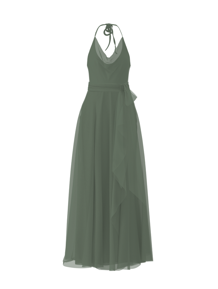 Bodice(Daryn), Skirt(Jaycie),Belt(Sash), olive, combo from Collection Bridesmaids by Amsale x You