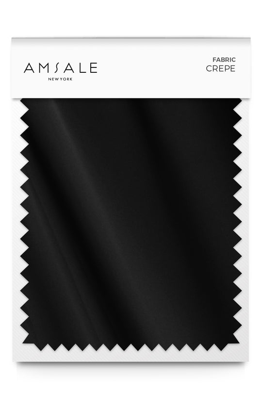 Crepe, $5, fabric from Collection Swatches by Amsale