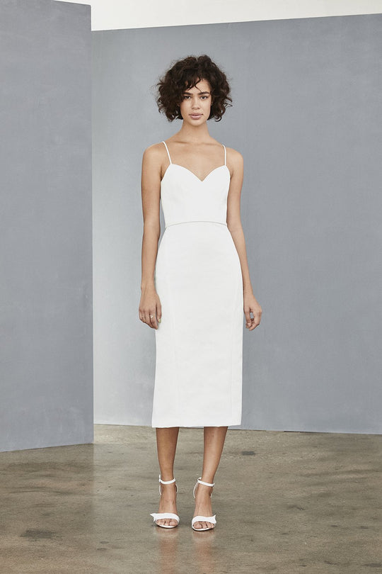 LW139 - Faille Dress, $385, dress from Collection Little White Dress by Amsale