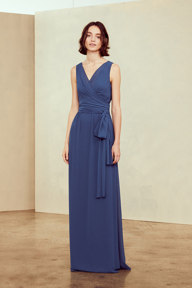 Madeline, dress from Collection Bridesmaids by Nouvelle Amsale, Fabric: flat-chiffon