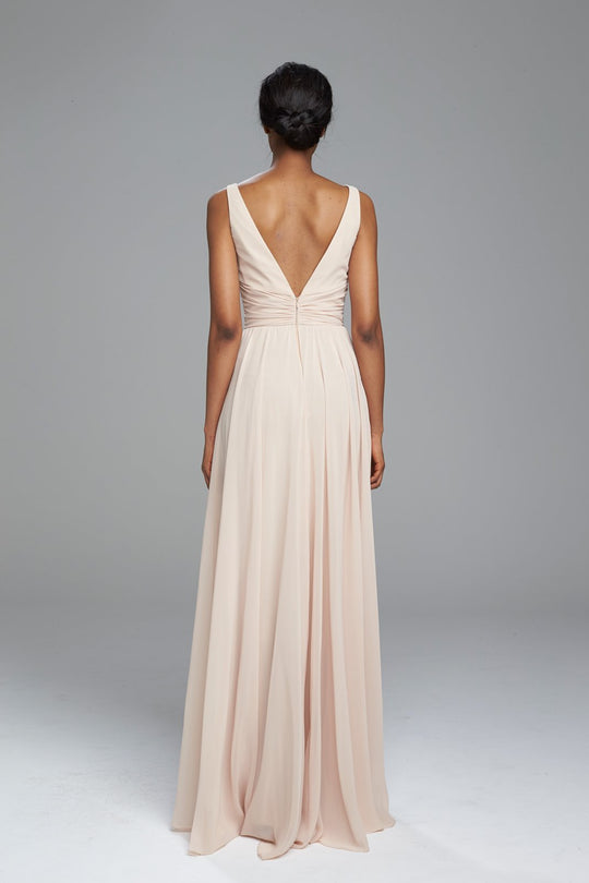 Justine - Sand, $270, dress by color from Collection Bridesmaids by Amsale