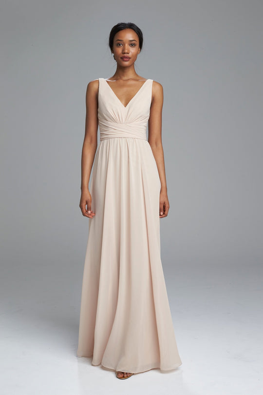 Justine - Sand, $270, dress by color from Collection Bridesmaids by Amsale